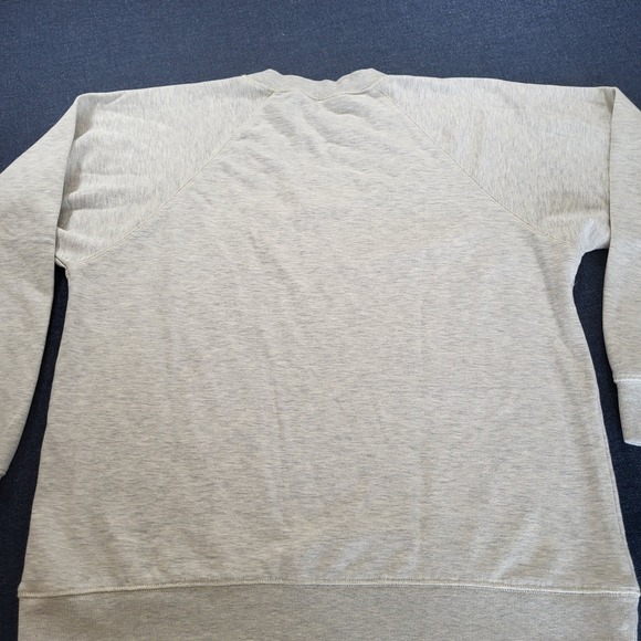 Anthropologie Light Grey Sweatshirt Saddle Up Rope Graphic Crewneck XL - Picture 9 of 10